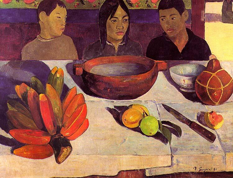 Paul Gauguin The Meal oil painting picture